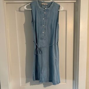 LOFT Light Blue Sleeveless Dress